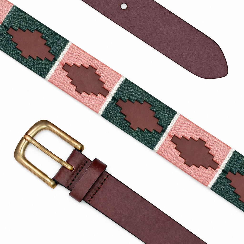 Unisex Leather Polo Belt
