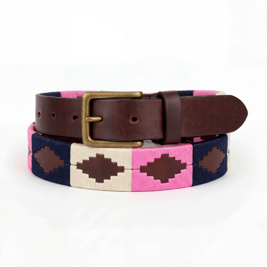 Unisex Leather Polo Belt