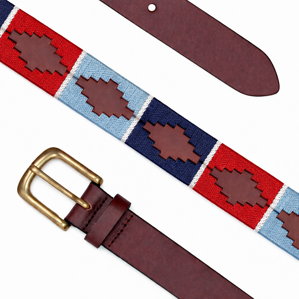 Unisex Leather Polo Belt
